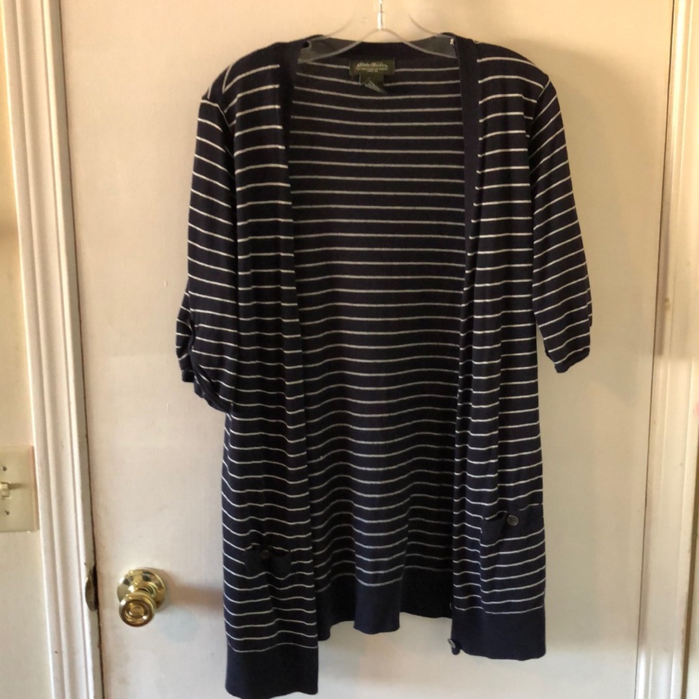 Stripped Cardigan